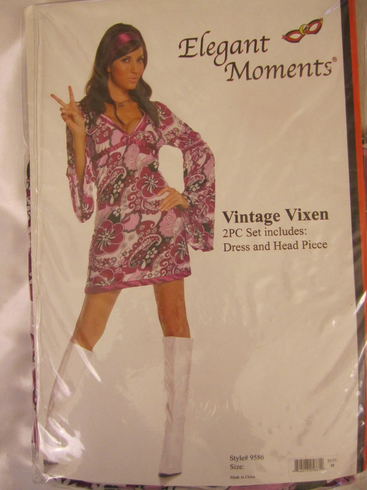 Disfraz Hippie Vixen Vintage Elegant Moments 9586 y 9586X 2 piezas también tallas grandes Foto 3 de 3