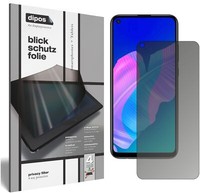 Huawei Y7P Blickschutzfolie Matt Schutzfolie Folie Display Schutz Dipos
