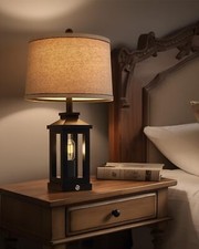 23.75-inch Nightstand Touch Control with USB C+A Port and 2 Light Sources