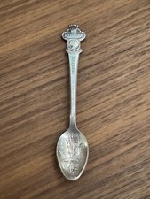 "ROLEX" ViNTAGE SOUVENiR SPOON "LUCERNE" GENEVE SWISS BUCHERER SiLVER PLATED
