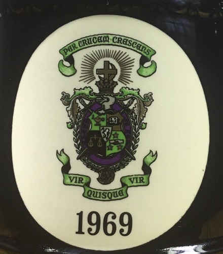 University Of Michigan 1969 Lambda Chi Alpha Ceramic Fraternity Beer Stein Mug - Picture 3 of 8
