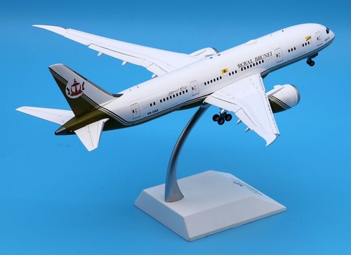 JC Wings 1:200 Brunei Government B787-8 BBJ Diecast Jet Modelo V8-OEA Flaps Down - Imagen 4 de 14