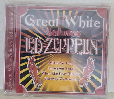 Led Zeppelin Great White Salutes CD 