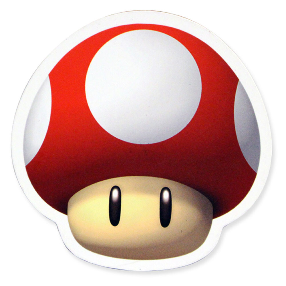 Super Mario Red Power Up Mushroom Officially Licensed [Brand New