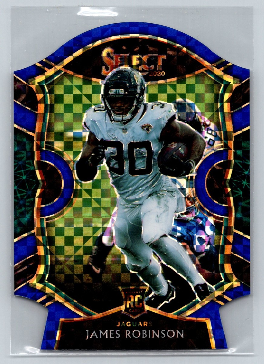 2020 Select Concourse #88 James Robinson Die-Cut Blue Checker