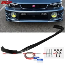 For 97-01 Subaru Impreza STI Style Front Body Bumper Lip Kit Spoiler Splitter