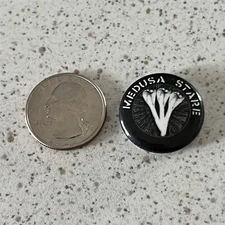 Medusa Stare Seattle Washington Band Pinback Button #47189