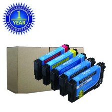 LOT T802 BK 802XL Color Ink Cartridges For Epson WorkForce WF-4720 WF-4730 4734
