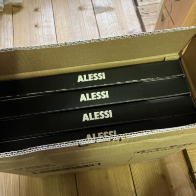 La Bella Tavola oval plate 4 pieces in original box ALESSI