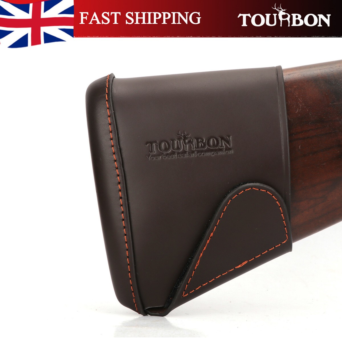 Slip-on Butt Pad Tourbon Gun Stock Recoil Pad - Slip-On Extension For Shotguns & Rifles Gun Recoil Pad - Foto 9