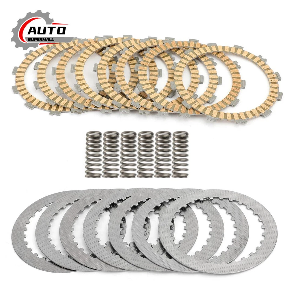 Fit Honda CRF450R Heavy Duty Clutch Kit Disks Discs CRF450 CRF 450R 2002-2008 Foto 3 de 4