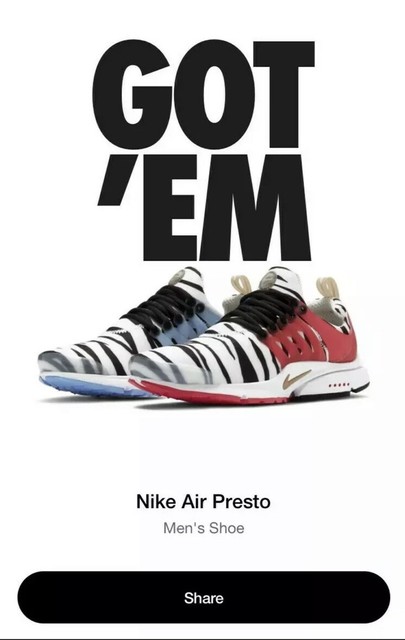 Air Presto Red Orbit 