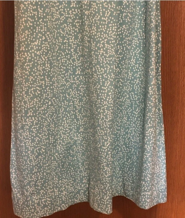 Vintage 1970s Diane Von Furstenberg Stretch Belted Shift Dress Keyhole Neck Sz S - Image 4 of 4