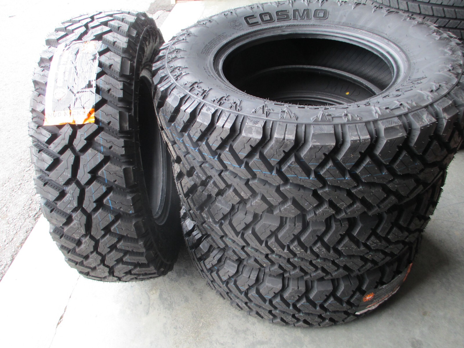 265/70R17 Cosmo Mud Kicker Mud M/T Tires | 4 New | 121 Load Index | Q ...