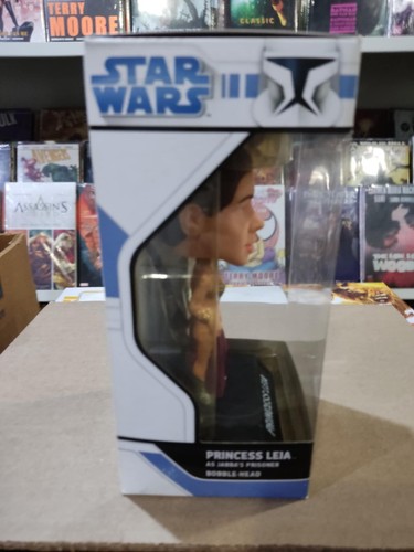 Funko Star Wars Princess Leia Bobble-Head Wacky Wobbler NEW - Picture 4 of 6