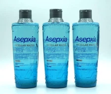 🌟 3-Pack Deal – Asepxia Baking Soda Micellar Water – 13.5 oz Each! 🌟