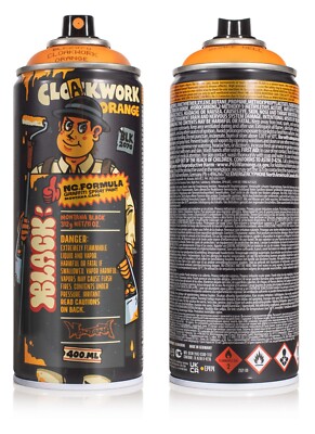 Montana Cans Limited Edition Spray Can Cloakwork Orange Edition Graffiti Art