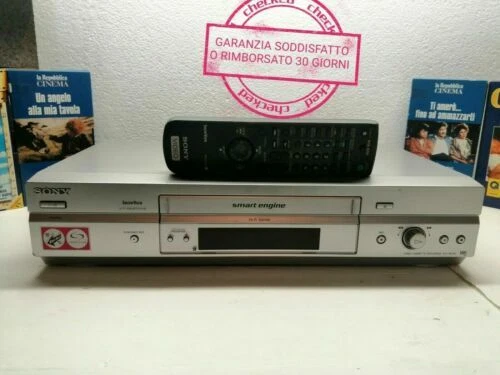 Videoregistratori vintage VHS Sony VHS