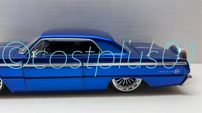 JADA BTK 1964 CHEVY IMPALA 1:24 BLUE | eBay