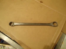 Vintage Wards Powr-Kraft 4945 Double Box-End Wrench  11/16" X  3/4"   Y