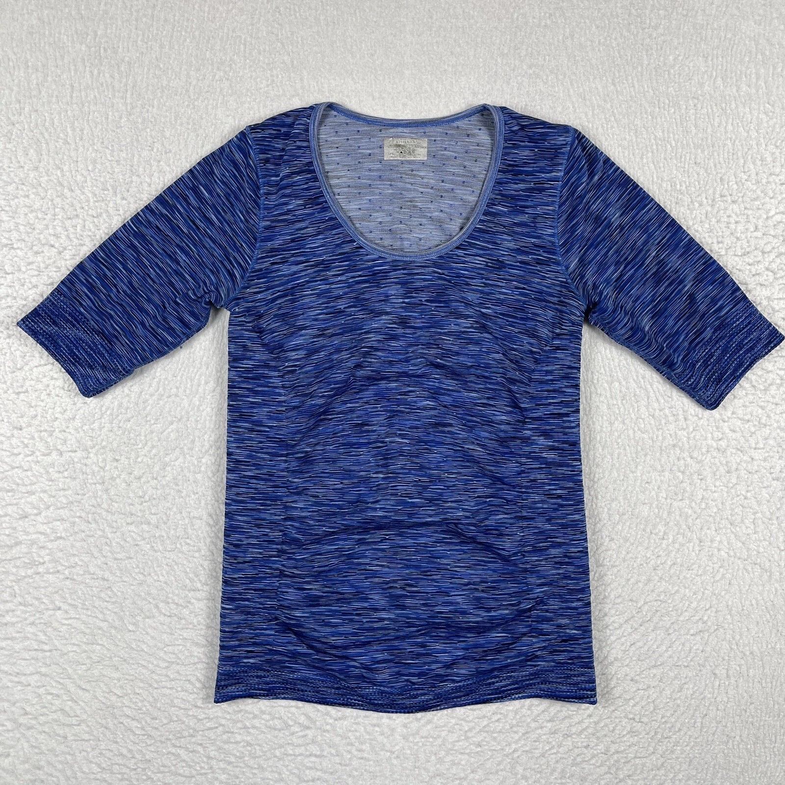 athleta radiance tee gym yoga athleisure ladies top shirt