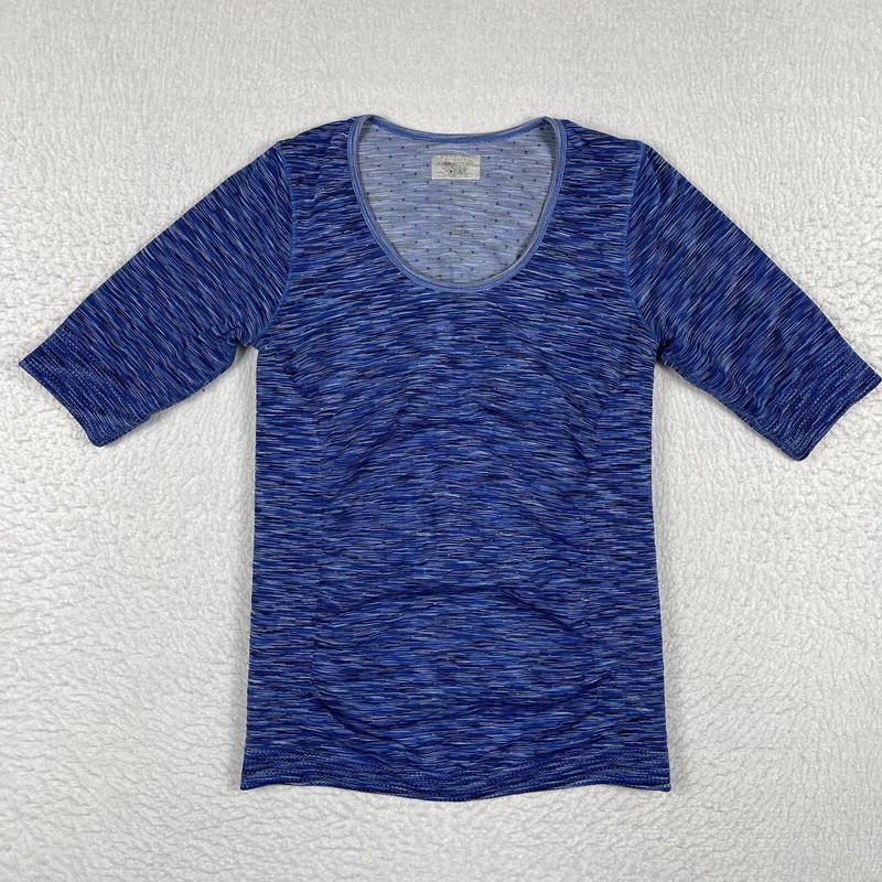 athleta radiance tee gym yoga athleisure ladies top shirt