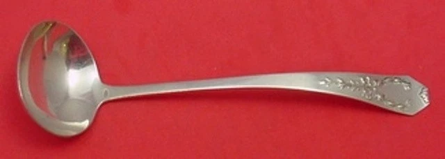 Madam Jumel by Whiting Sterling Sauce Ladle 5 1/2" Serving Antique Silverware