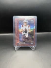 2025 Topps Chrome Football Drake Maye Leather Refractor SP New England Patriots