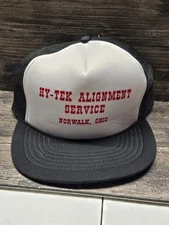Vintage Hy-tek Alignment Adjustable Tucker Hat New Cap Vtg Strapback 