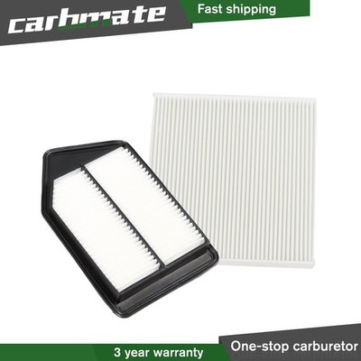 Cabin & Engine Air Filter Combo Set For Honda Accord & Acura TLX 4CYL 2.4L 13-17