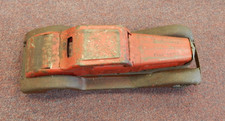 VINTAGE 1930'S MARX GIRARD SIREN FIRE CHIEF  TOY CAR,  No Key,  Siren Not Workin