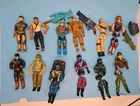 Vintage GI Joe ARAH Figure Lot 13 Complete Figures Needs O-Rings Night Viper 80s