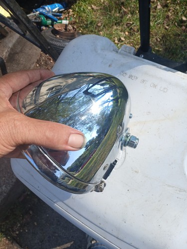 Harley knucklehead vl style guide headlight cycle ray panhead headlight Repop - Bild 2 von 11