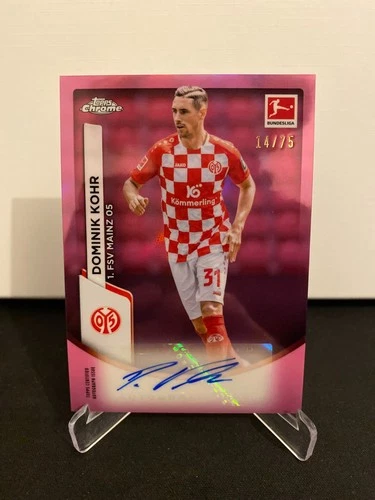 2023-24 Topps Chrome Bundesliga Dominik Kohr Auto /75