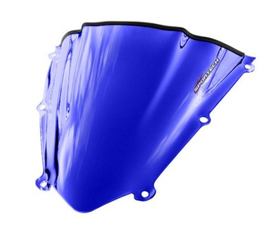 SPORT TECH 45491099 SPORTECH V-FLOW W/S, YAM YZF R6 BLUE CHROME, FITS '08-'10