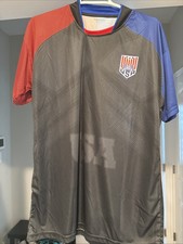 USA National team soccer Jersey black Futbol Size Medium