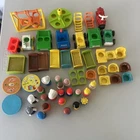 Vintage Little People Play House, School Playground Furniture Cars Extras 50+