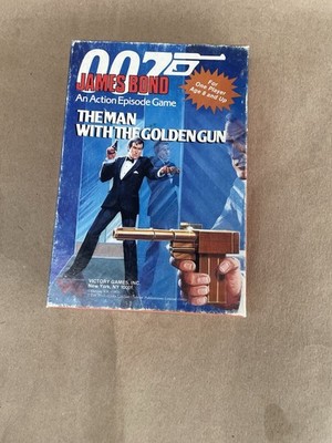 1985 James Bond RPG Victory Games Man With The Golden Gun 35504 Complete