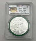 2018 PCGS $1 Silver Eagle First Strike MS 70 Olympics Bobsledding