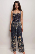 Johnny Was Supernova Wrap Pant Brand NEW w/Tags, Size S CSW5424-H