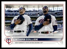 2022 Topps Update Stars Collide (Carlos Correa / Byron Buxton) Minnesota Twins