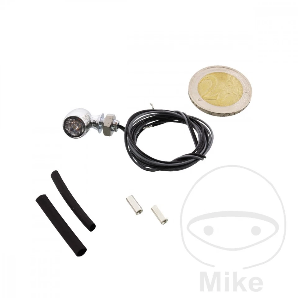 Clignotant Kellermann Bullet Atto chrome LED M5 filetage de montage - Photo 1/1