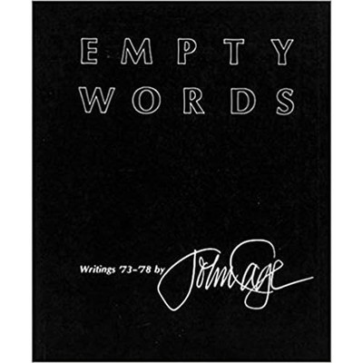 Empty Words - Paperback NEW John Cage 1979-02-01