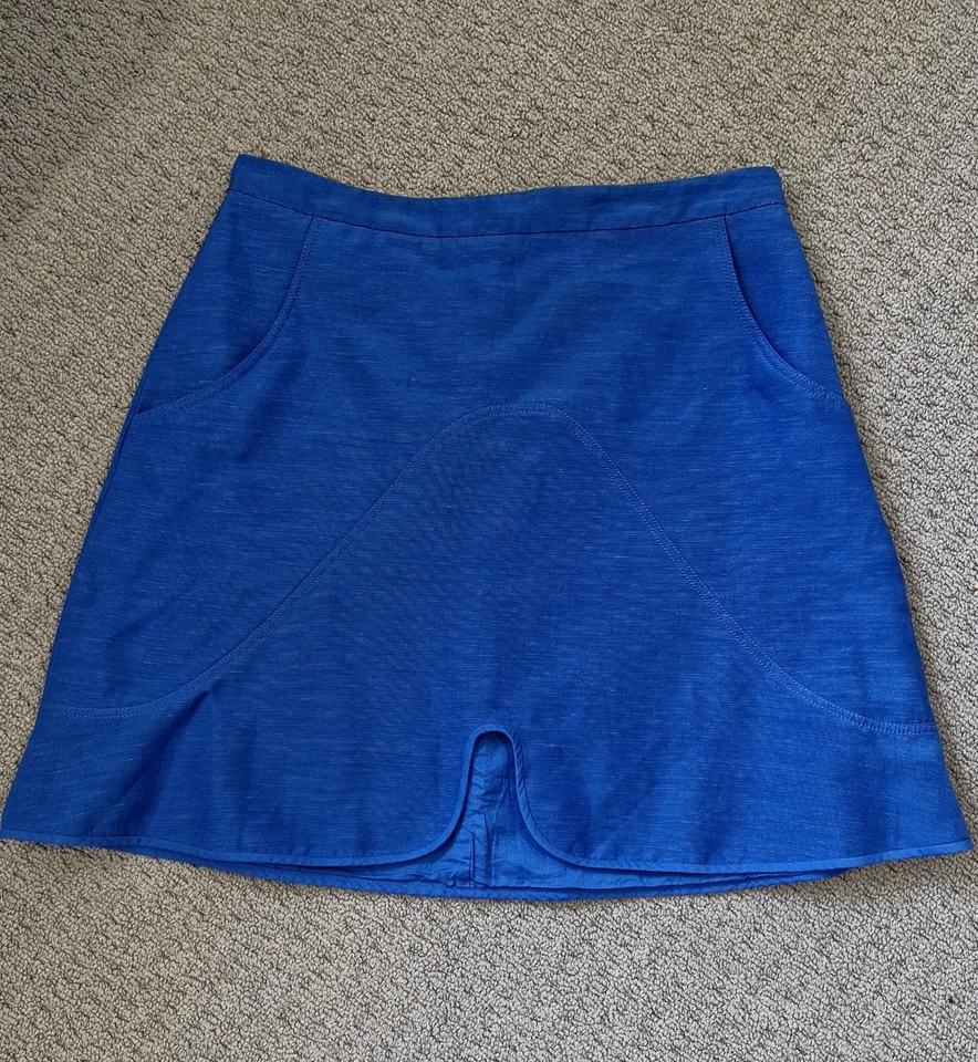  Witchery X Ellery Skirt Size 12 Blue