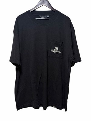 Represent Clothing Permanent Vacation Pocket T Shirt Men s Size XL Jet Black