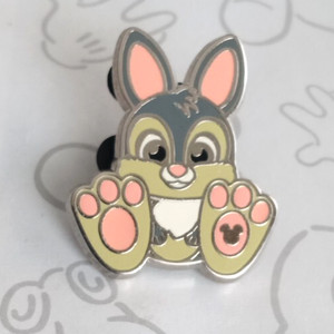 Thumper Rabbit Big Feet Plush 2018 Hidden Mickey Bambi Disney Pin 127975