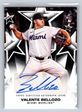 Valente Bellozo 2025 Topps Series 2 #BSA-VB Baseball Stars Autograph RC AUTO