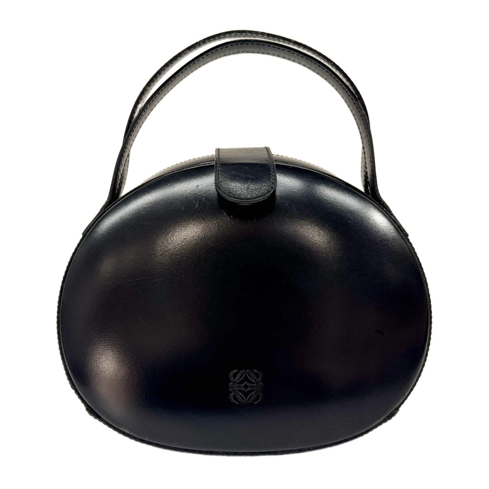 Loewe — LOEWE Black Leather Hand Bag