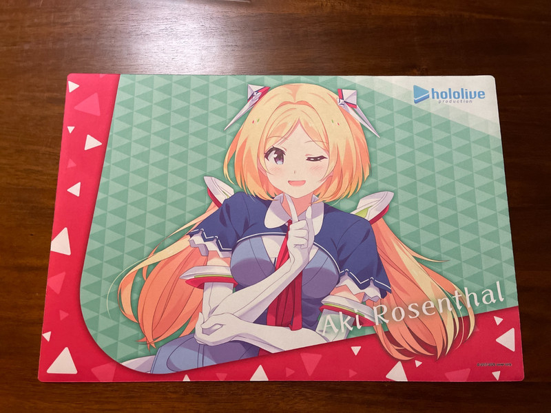 Bushiroad Hololive Aki Rosenthal 2nd Fest. Vol. 817 TCG Playmat