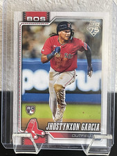 Topps 2026 Series 1 Jhostynxon Garcia #316 RC Base Set Boston Red Sox